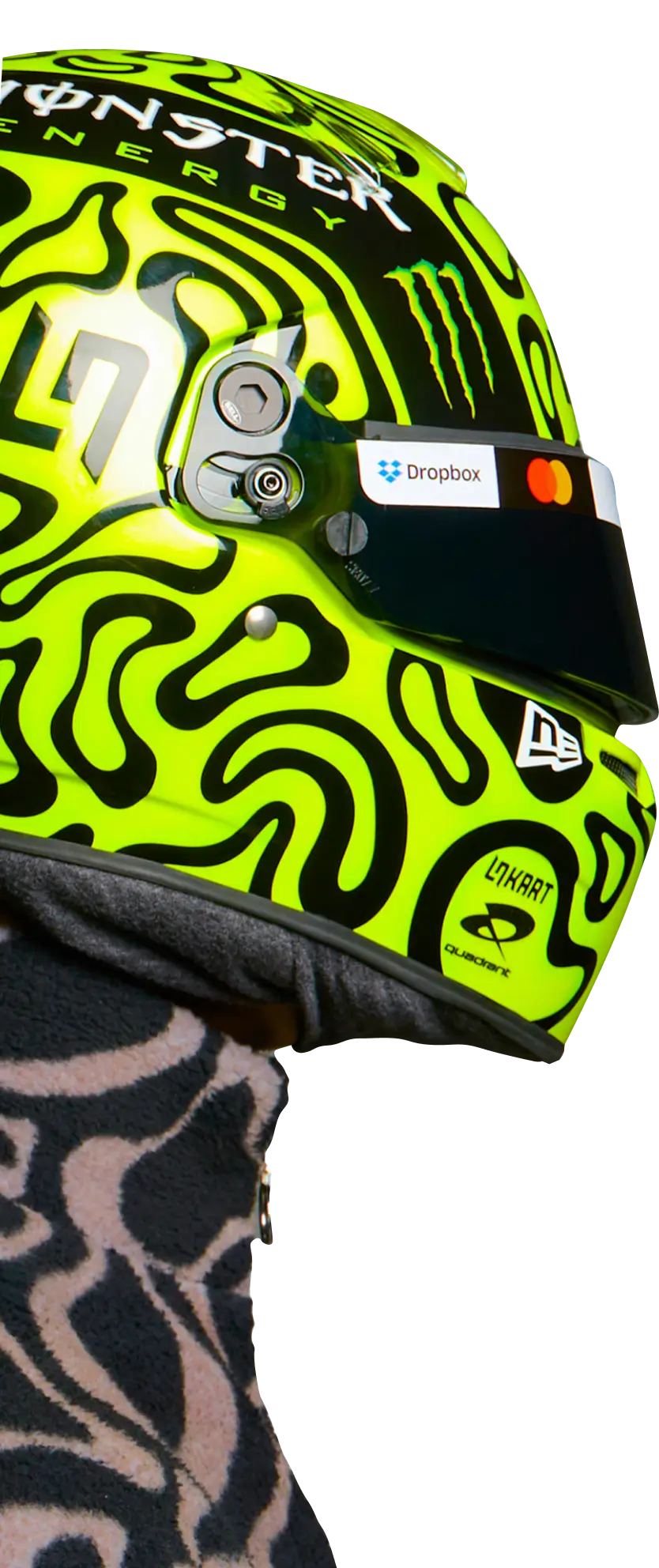Lando Norris helmet