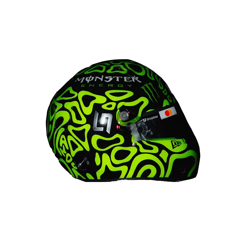 Lando Norris helmet